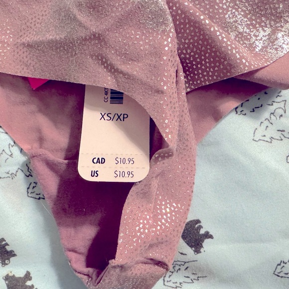 BNWT La Senza pink with metallic print panties size xs - Picture 2 of 3